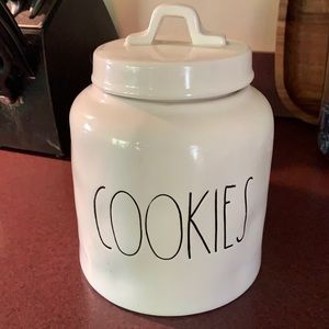 Rae Dunn Magenta Artisan Collection Cookie Jar